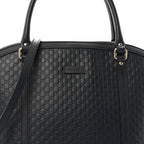Soft Microguccissima Dome Satchel Navy