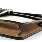 GG Supreme Monogram Super Mini Dionysus Shoulder Bag Taupe