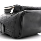 Guccissima Signature Small Day Backpack Black