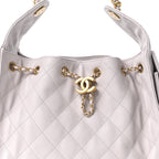 Caviar Quilted Small Chanel 25 Handbag Lilas Lilac