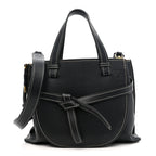 Calfskin Gate Tote Midnight Blue