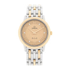 Stainless Steel 18K Red Gold 27mm De Ville Prestige Quartz Watch Champagne 424.20.27.60.52.003