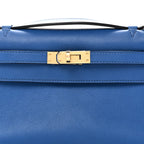 Swift Kelly Pochette Clutch Bleu France