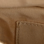 Rattan Calfskin Small Gabrielle Hobo Beige Ivory