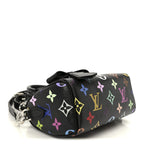 LV X TM Monogram Multicolor Nano Speedy Black