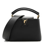 Taurillon Mini Capucines Black
