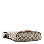 GG Supreme Monogram Web Small Ophidia Slingbag Beige Ebony New Acero