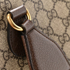 GG Supreme Monogram Web Medium Neo Vintage Flap Messenger Bag Beige New Acero