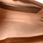 GG Supreme Monogram Azalea Calfskin Web Mini Jackie 1961 Hobo Beige Ebony Brown Sugar