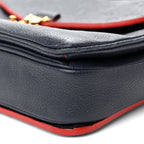Empreinte Pochette Metis Marine Rouge