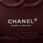 Lambskin Quilted Small Double Flap Black
