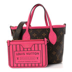 Monogram Neverfull Inside Out Bandouliere BB Rose Pondichery