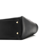 Calfskin Archetype Small Shopping Tote Black