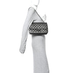 Metallic Aged Calfskin Quilted 2.55 Reissue 226 Flap Dark Grey
