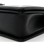 Caviar Quilted Medium Boy Flap Black