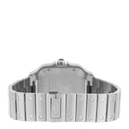 Stainless Steel 39.8mm Santos De Cartier Automatic Watch Green