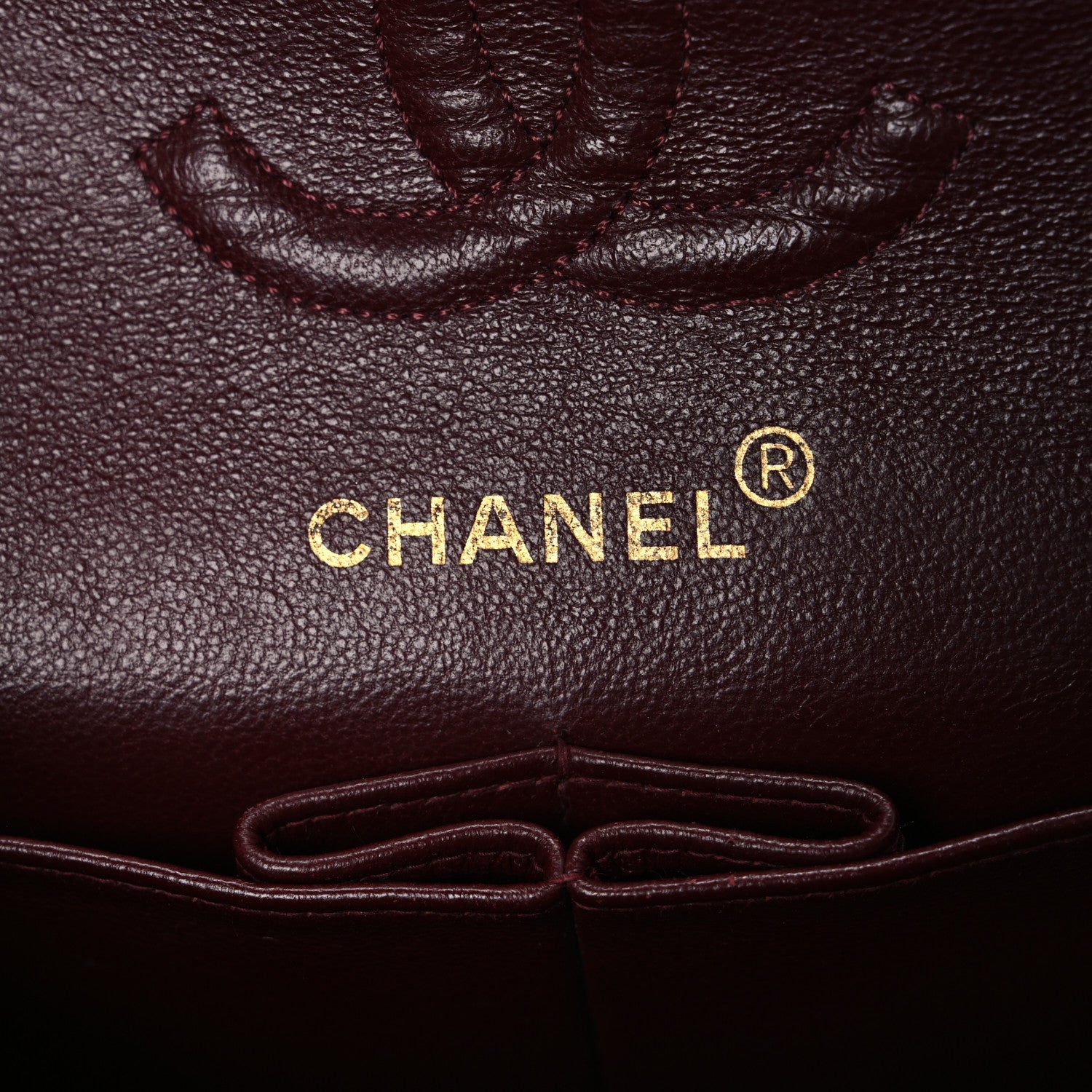 Lambskin Quilted Small Double Flap Black