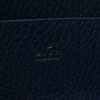 Dollar Calfskin Crystal Mini Dionysus Chain Wallet Blue Agata Black Diamond