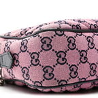 Monogram Multicolor Matelasse Diagonal Small GG Marmont Chain Shoulder Bag Pink Blue