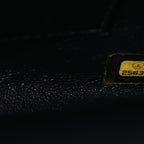 Caviar Quilted Large Business Affinity Flap Black