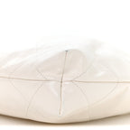 Shiny Calfskin Quilted Small Chanel 22 White