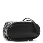 Calfskin Matelasse GG Marmont Flap Backpack Black