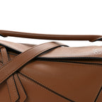 Calfskin Small Puzzle Bag Tan