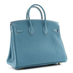 Togo Birkin 25 New Blue Jean