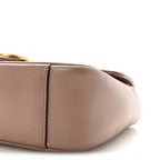 Calfskin Matelasse Small GG Marmont Shoulder Bag Porcelain Rose