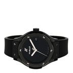 Ceramic Rubber 33mm Classic Fusion Black Magic Quartz Watch Black 581.CX.1270.RX.MDM