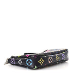 LV X TM Monogram Multicolor Pochette Accessories Black