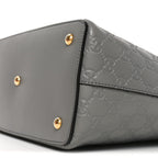 Guccissima Linea A Foldover Tote Storm Grey