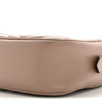 Calfskin Matelasse Small GG Marmont Chain Shoulder Bag Porcelain Rose
