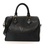 Empreinte Monogram Giant Speedy Bandouliere 25 Black