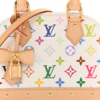 LV x TM Monogram Multicolor Alma BB White