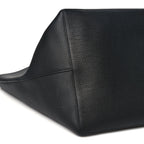 Grained Calfskin Park Tote Three Black