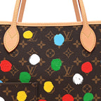 LV X YK Monogram Dots Neverfull MM