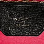Taurillon Capucines GM  Black Fuchsia