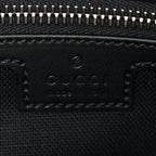 Soft GG Supreme Monogram Web Belt Bag Black Grey