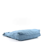 Denim Quilted Chanel 22 Light Blue