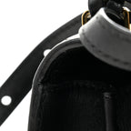 Calfskin Small Barcelona Shoulder Bag Black