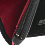 Lambskin Quilted Chain Around Wallet On Chain WOC Black