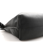 Nappa Medium Flamenco Knot Bag Black