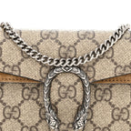 GG Supreme Monogram Super Mini Dionysus Shoulder Bag Taupe