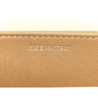 Lambskin Quilted CC Pearl Crush Wallet on Chain WOC White