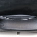 Calfskin Quilted Medium Boy Flap Black