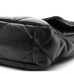 Lambskin Quilted Medium Chanel 19 Flap Black