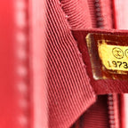 Lambskin Quilted New Medium Boy Flap Dark Red