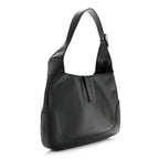 Calfskin Small Jackie O Hobo Black