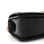 Caviar Quilted Medium Boy Flap Black